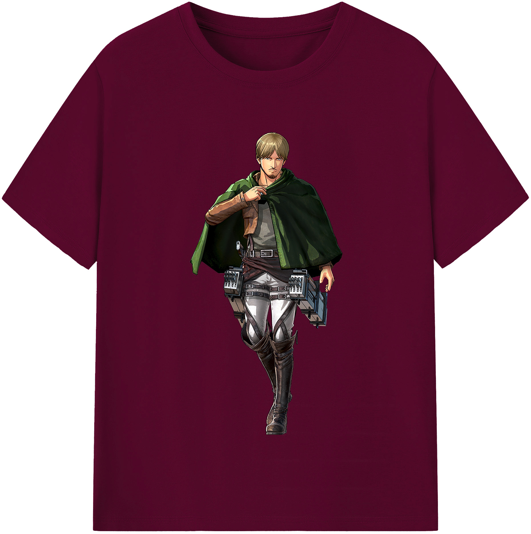 （画像用） 進撃の巨人 ミケ·ザカリアス Attack on Titan Mike Zakarius レディースカジュアルプリントTシャツ（綿100％）